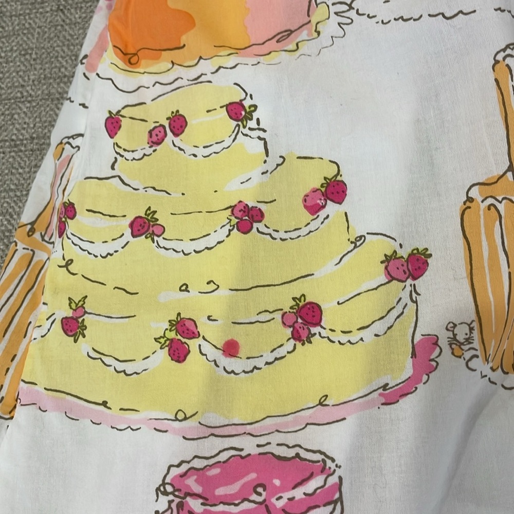 Lilly Pulitzer “Let Them Eat Cake” dress, size 3T - Picture 9 of 13